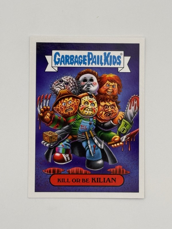 Garbage Pail Kids ROTH 2019 KILL OR BE KILIAN #15a 80’s Horror