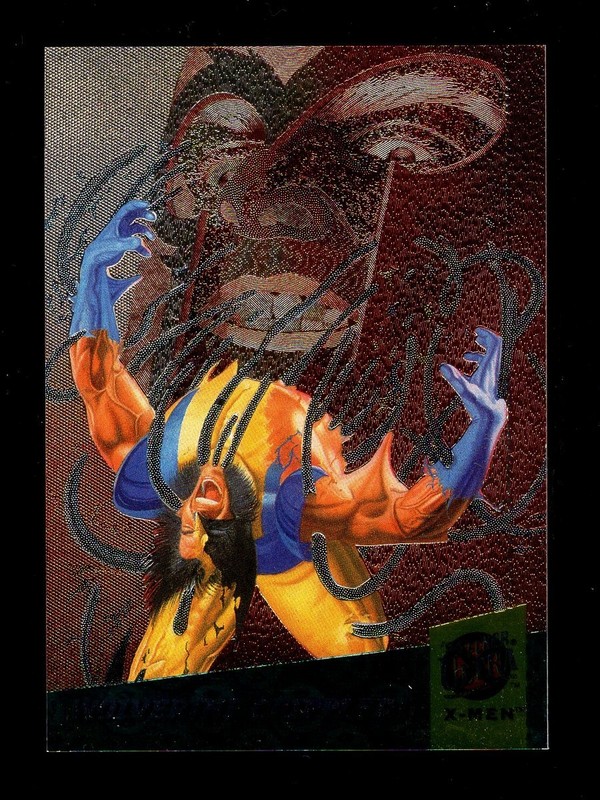 1994 FLEER ULTRA X-MEN FATAL ATTRACTIONS #4 WOLVERINE CRIPPLED