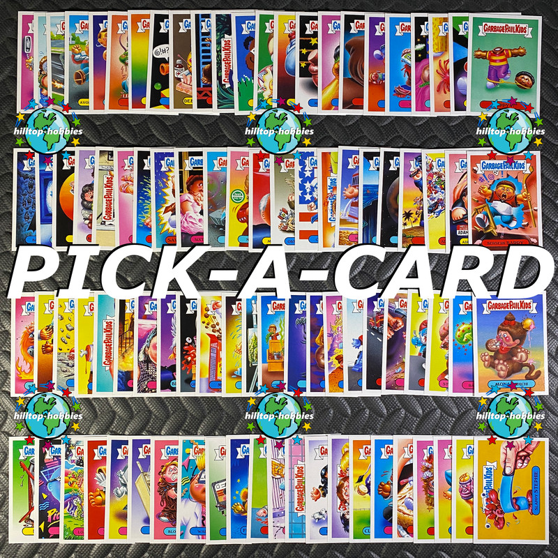 GARBAGE PAIL KIDS 2018 WE HATE THE ’80s PICK-A-CARD BASE STICKERS 1980s EIGHTIES