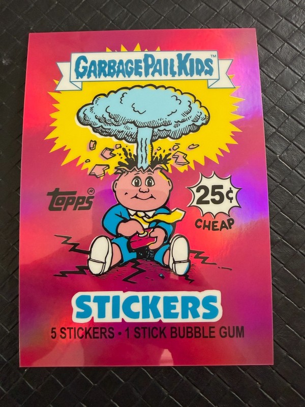 WAX PACKS 2026 Garbage Pail Kids Get a Grip Giant Art Prints Series 2 U Pick