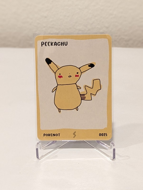 Pokenot Peekachu #0025 Dysfunctional Passholder Pokenots 151