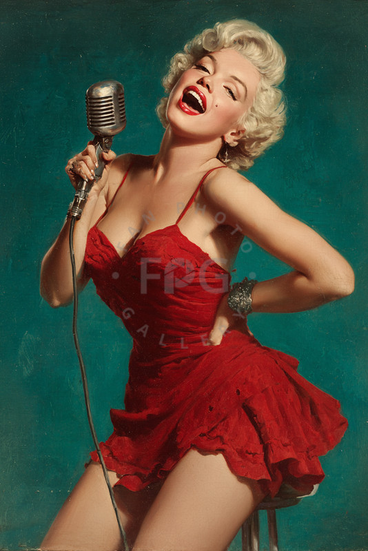 MARILYN MONROE PINUP 4″x6″ PHOTO CARD – ***SPECIAL BUY ANY 3 PINUP GET 2 FREE***