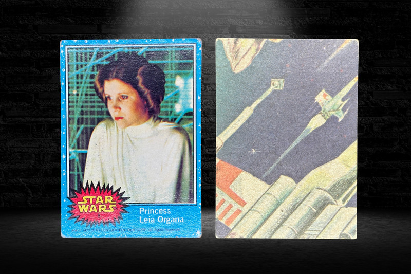 1977 TOPPS STAR WARS Trading Cards – BLUE Series 1 – U Pick Complete Your Set