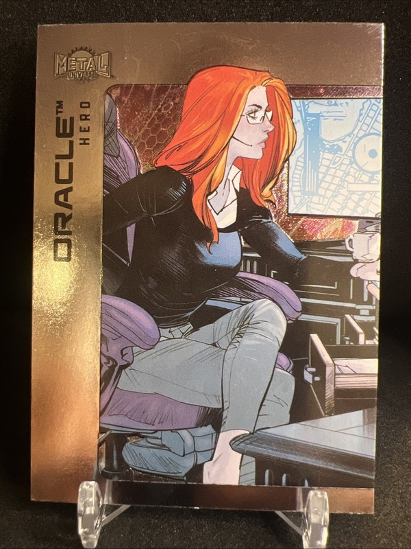 Batman 2025 Skybox Metal Universe Oracle Hero Base Card 10
