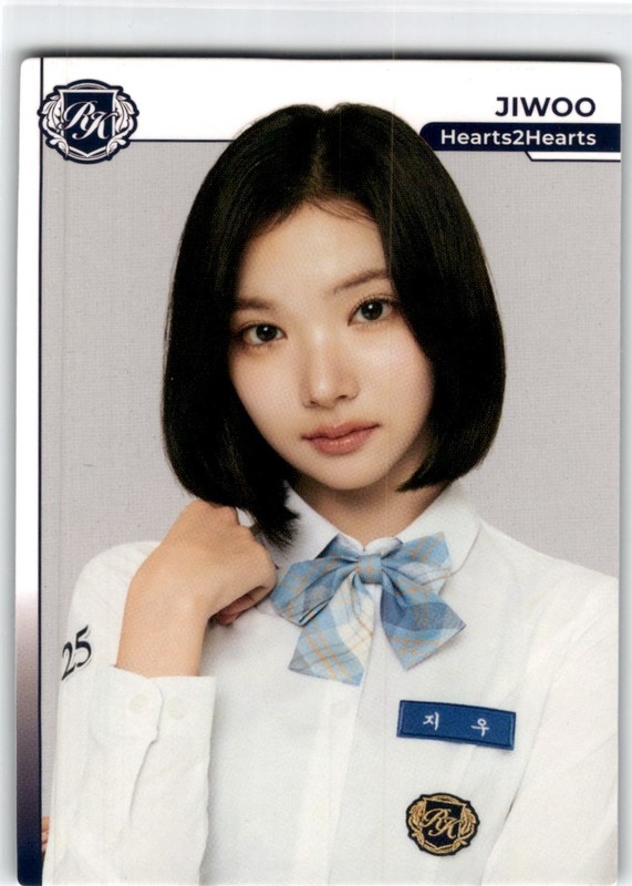 2025 Teleca Collection K-Pop Rookie H2H-001 Hearts2Hearts Jiwoo