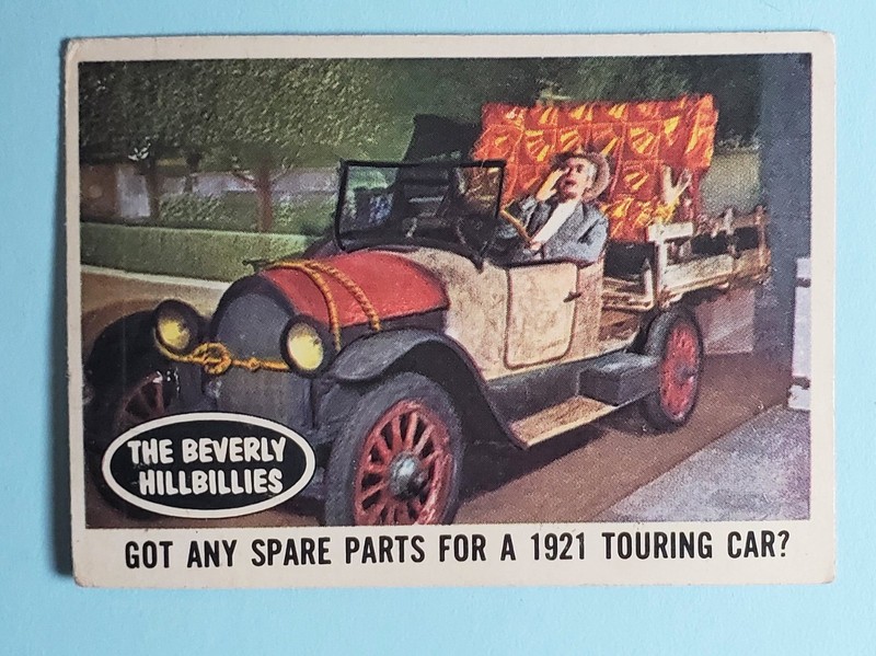 1963 Topps Beverly Hillbillies Got any spare parts for a 1921 touring car? #19