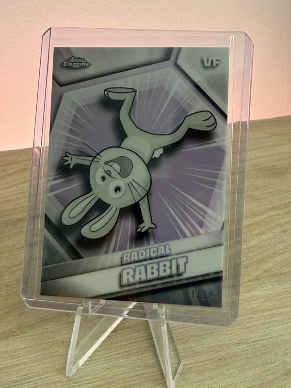 2026 Topps Chrome Veefriends RADICAL RABBIT Pearl Refractor /30