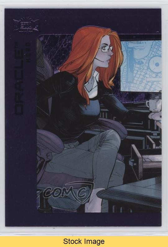 2025 Skybox Metal Universe Batman Purple FX Oracle #10 READ 19na