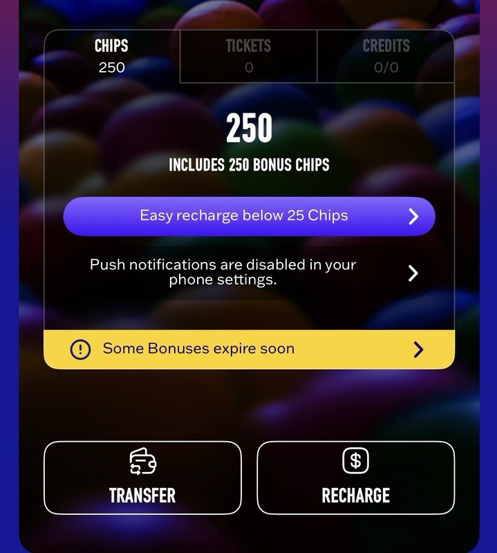 Dave and Buster’s Power Card With 250 Chips “BONUS” (READ DESCRIPTION!!!)