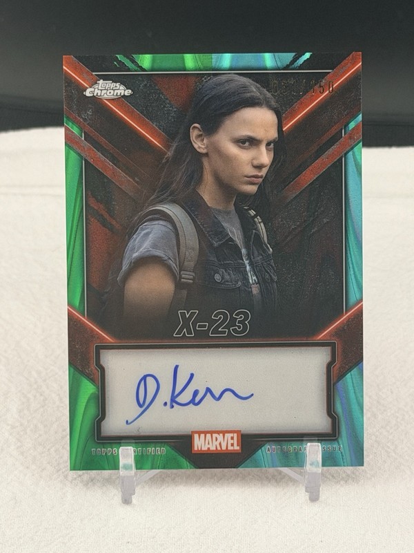 2025 Topps Chrome Deadpool X-23 Auto /150 Daphne Keen