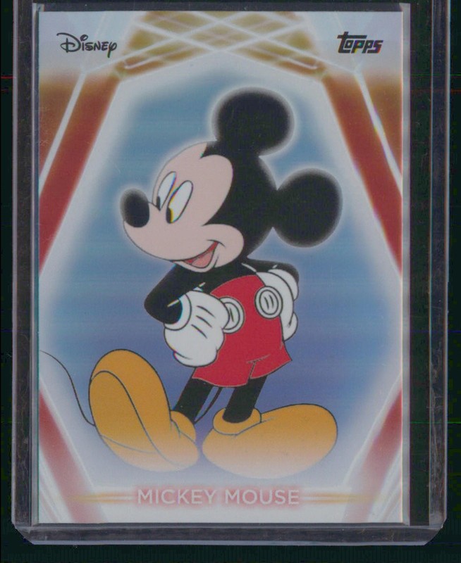 2026 Topps Disney Neon #200 Mickey Mouse Rainbow Foil
