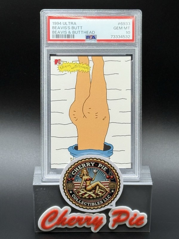 1994 Ultra Beavis & Butthead “BEAVIS’S BUTT” #6933 PSA 10 GEM MINT