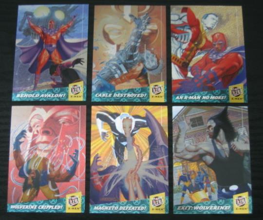 1994 Fleer Ultra X-Men Fatal Attractions Insert Card Singles NMM (Select) Marvel
