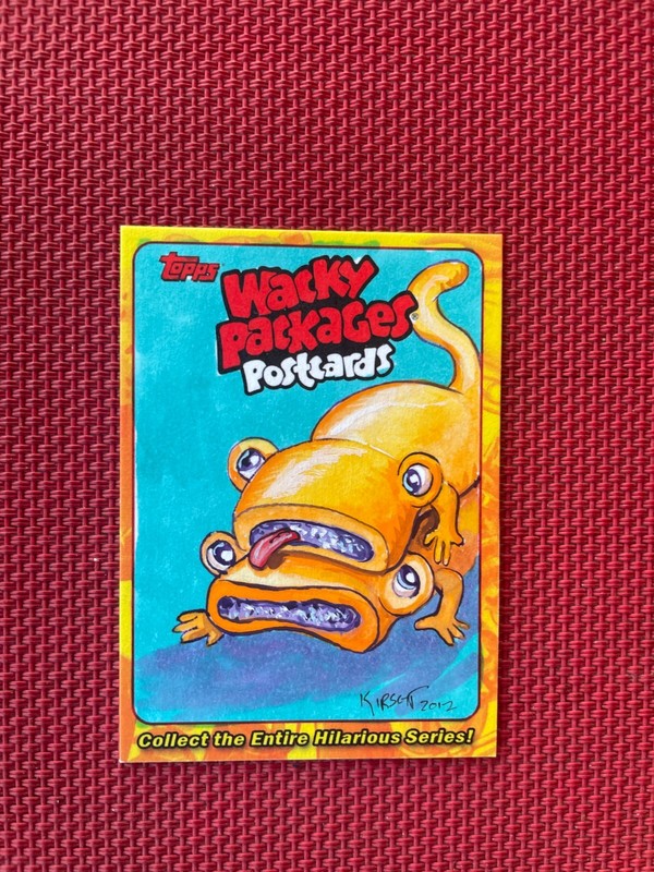 Wacky Packages Sketch Card
