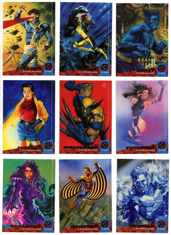 1994 Fleer Ultra X-Men Deadpool Wolverine You Pick the Base Card Finish Your Set