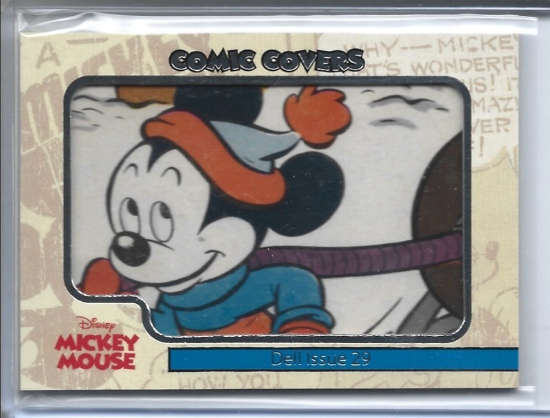 2020 Upper Deck Disney’s Mickey Mouse Comic Cut Cover Achievements Issue 29