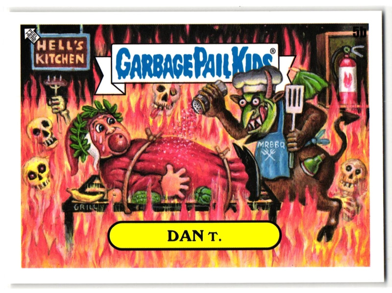 Dan T. Garbage Pail Kids Dante’s Inferno Authors Of Their Own Misfortune 2022