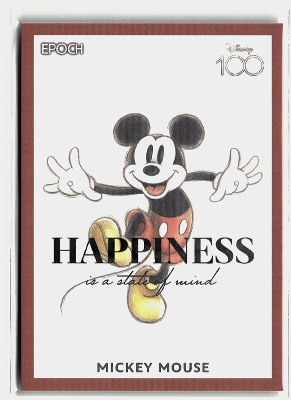 Japan Disney 100 Epoch Card Mickey Mouse