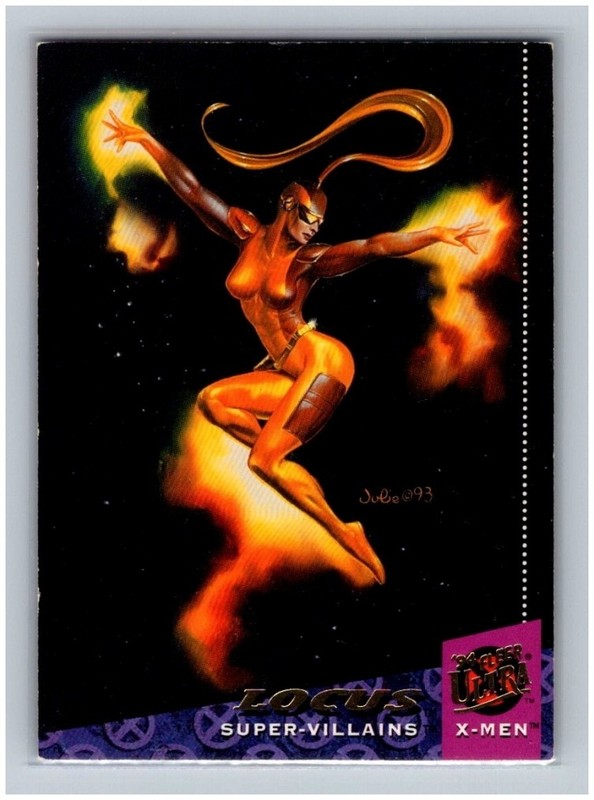 1994 Fleer Ultra X-Men #94 Locus Super-Villains Marvel Trading Card Base Set