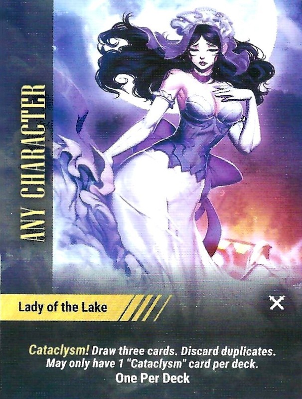 Marvel OVERPOWER Any Character Lady of the Lake – BMG World Legends – Draw 3