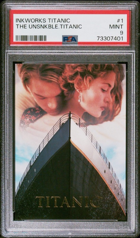 1998 Inkworks Titanic #1 The Unsinkable Ship PSA 9 Mint POP4 1 Higher