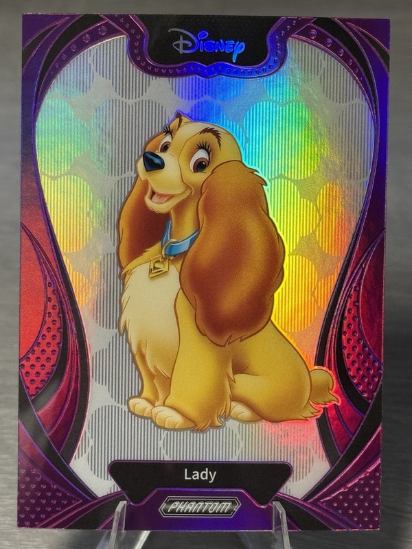 🍿🎬LADY 2025 Kakawow Phantom Disney Purple Refractor /115 #LADY & THE TRAMP🎬🍿