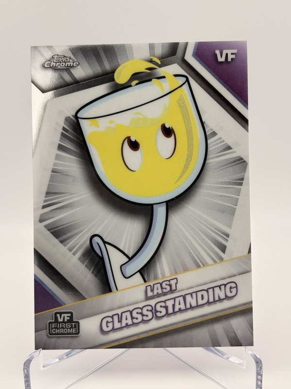 2026 VeeFriends Topps Chrome Last Glass Standing White Wine Rare Variant SP