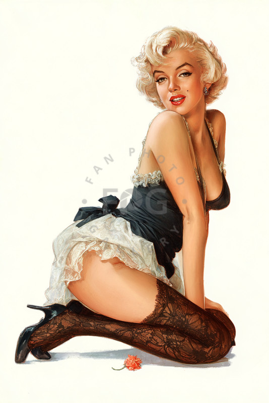MARILYN MONROE PINUP 4″x6″ PHOTO CARD – ***SPECIAL BUY ANY 3 PINUP GET 2 FREE***