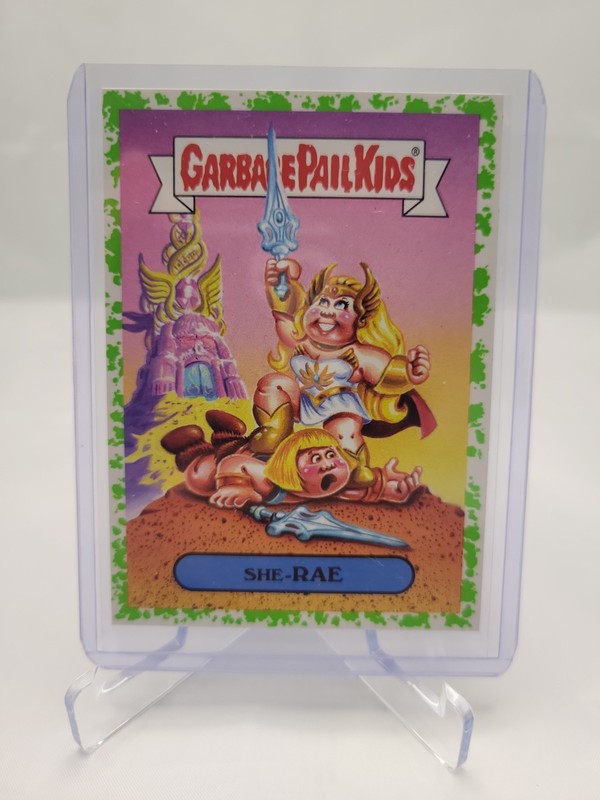 2018 Garbage Pail Kids We Hate The ‘80s SHE-RAE #2a Cartoons Sticker MOTU