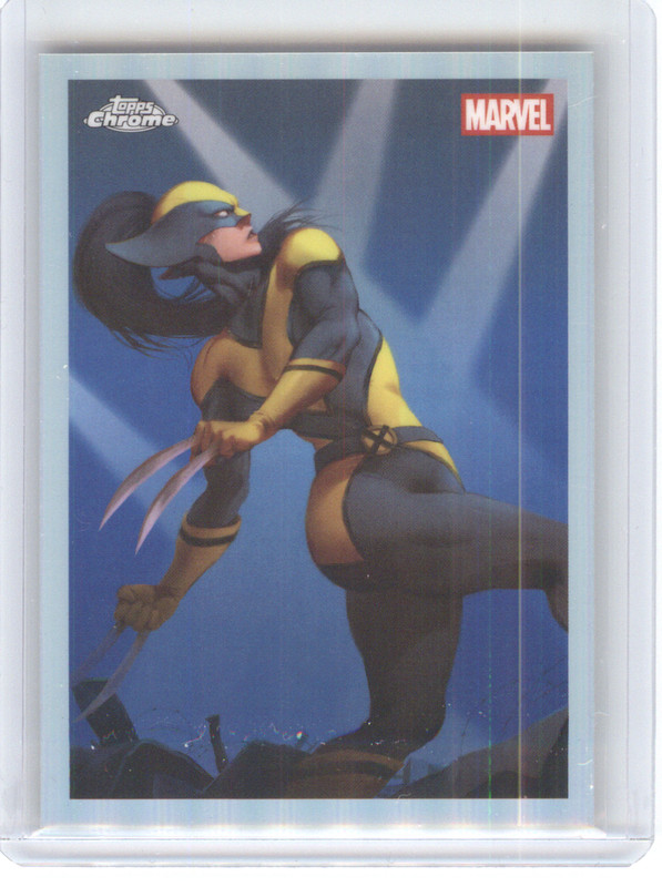 2025 Topps Deadpool Chrome X-23 Original Art