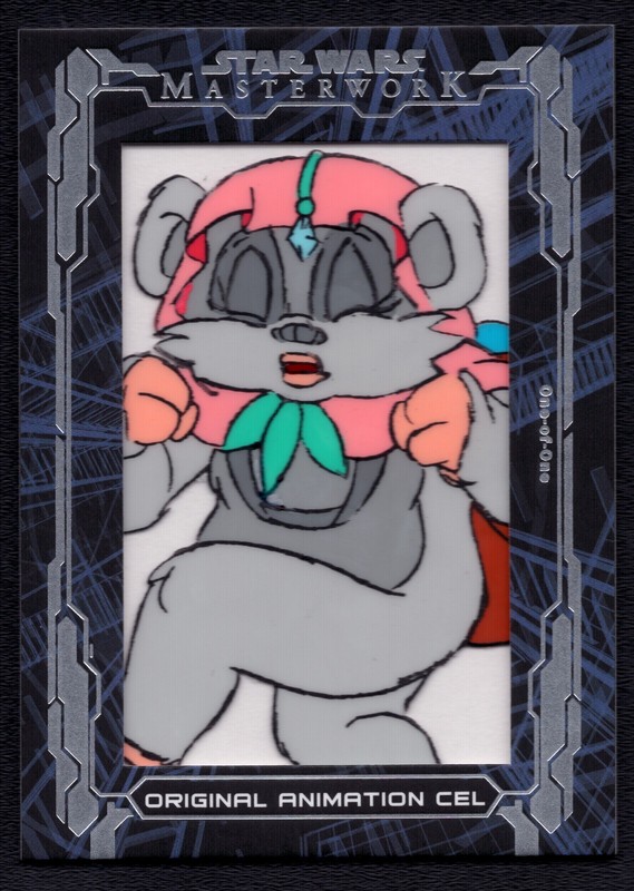 Princess Kneesaa 2017 Star Wars Masterwork Animation Cel Relics #EAC-V RARE 1/1