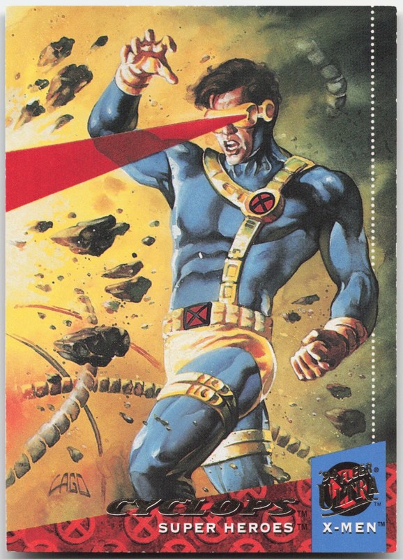 1994 Fleer Ultra X-Men – Super Heroes – Cyclops #1