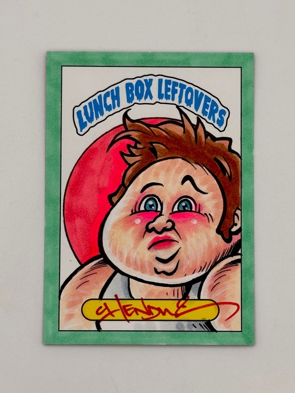 2026 SSFC Lunch Box Leftovers SKETCH 1/1 CHENDUZ Kurt Muscle 1/1