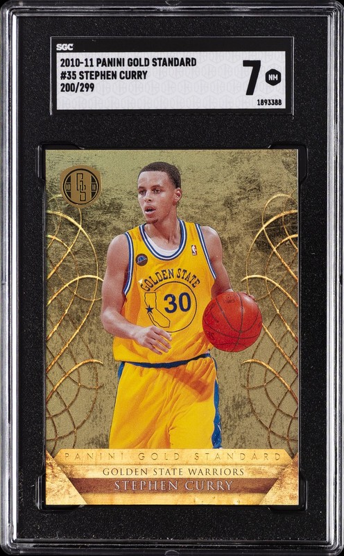 2010-11 PANINI GOLD STANDARD #35 STEPHEN CURRY SGC 7