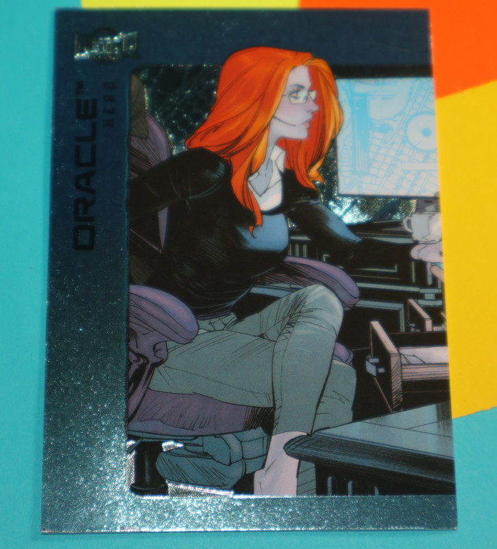 #10 ORACLE AQUA FX BARBARA GORDON 2025 Skybox DC Metal Universe Batman