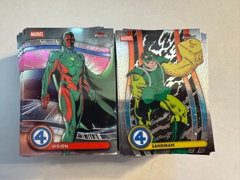2026 Topps Finest Fantastic Four Base Cards Pick Your Cards! 1-85