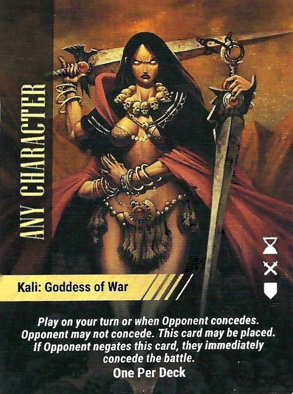 Marvel OVERPOWER Any Character Kali: Goddess of War – BMG World Legends