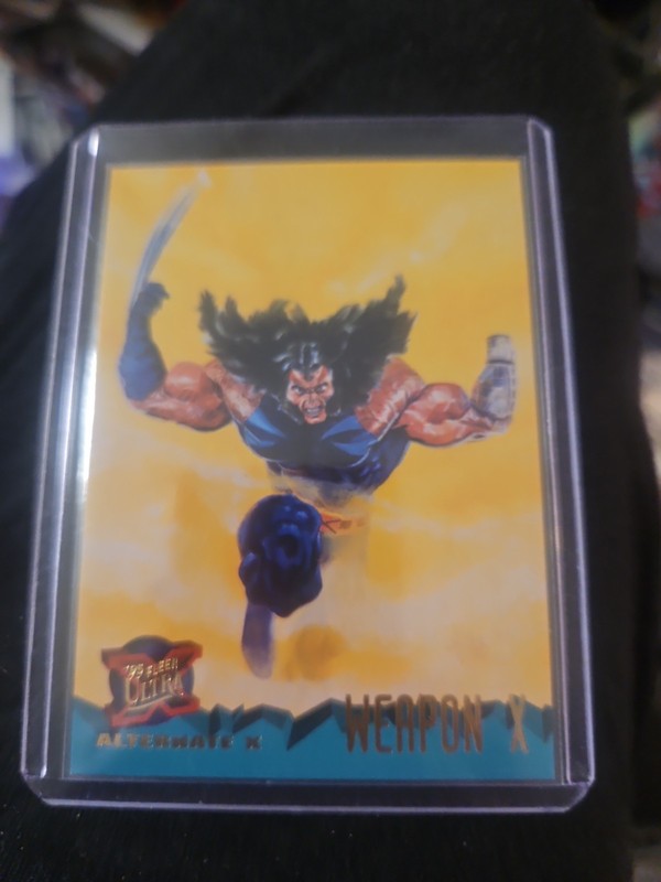 1995 Fleer Ultra X-Men – Wolverine Weapon X Promo Card