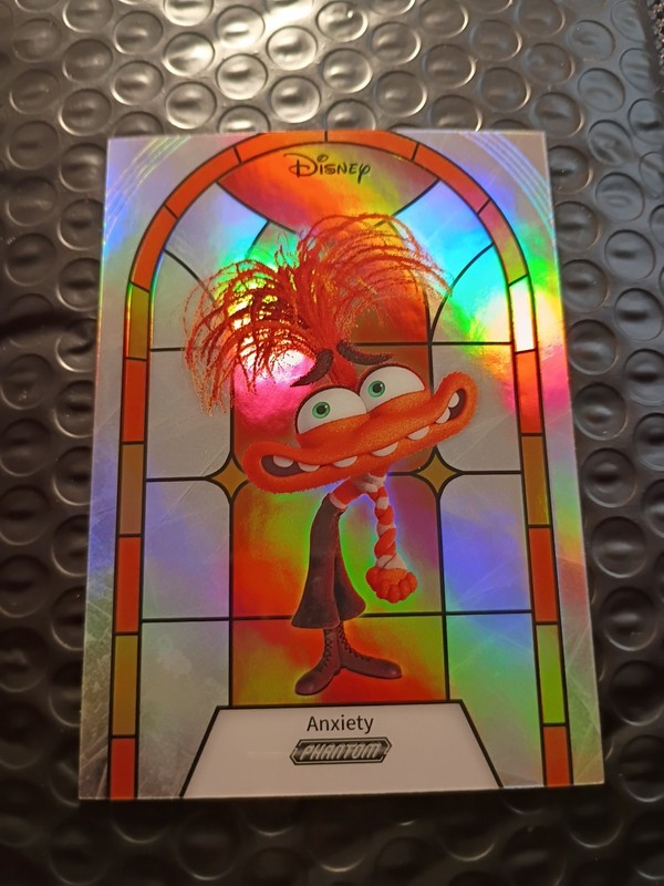 2025 Kakawow Phantom Disney Orange Glass #PD-GLO-101 Anxiety 35/50