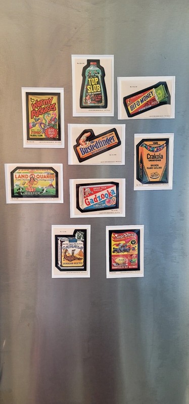 Topps Wacky Packages 1979 Choice of Any 66 Sticker Refrigerator Magnet 2.5″x3.5″