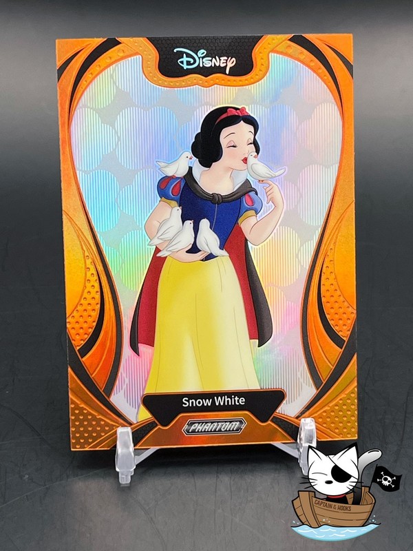2025 Kakawow Phantom Disney Base Orange #PD-BO-30 Snow White 21/50 Stunning 🧡🕊