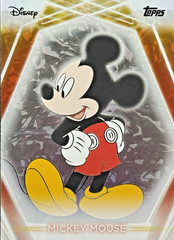 2026 Topps Disney Neon Mickey Mouse Snow Cap #200
