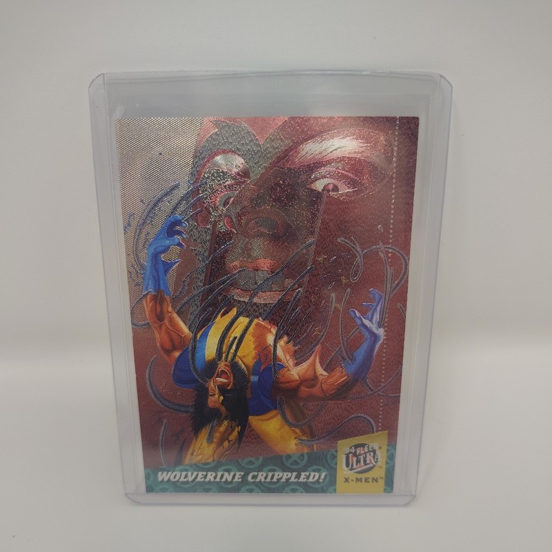1994 Fleer Ultra X-Men – Fatal Attractions Subset Wolverine Crippled! #4 of 6