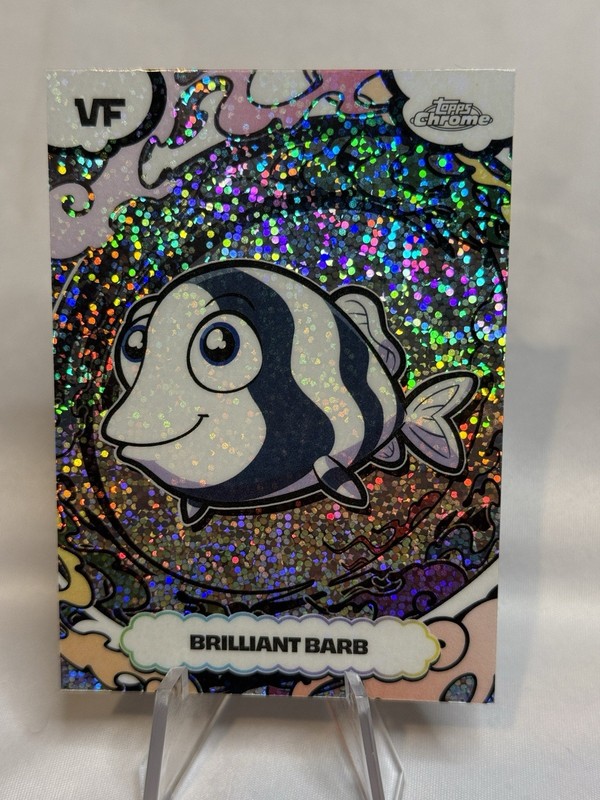 2026 Topps Chrome VeeFriends- #SSA-20 Brilliant Barb Manga Speckle Insert
