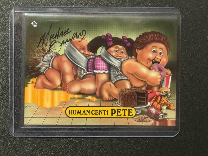 Mike Barnard GPK Artist Signed GPK Card