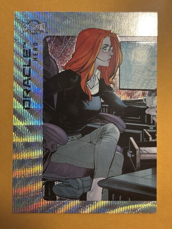 2025 Skybox Metal Universe Batman Oracle #10 JUSTICE Parallel /250 (240/250)