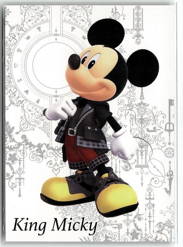 Japan Disney Kingdom Hearts Card Mickey Mouse