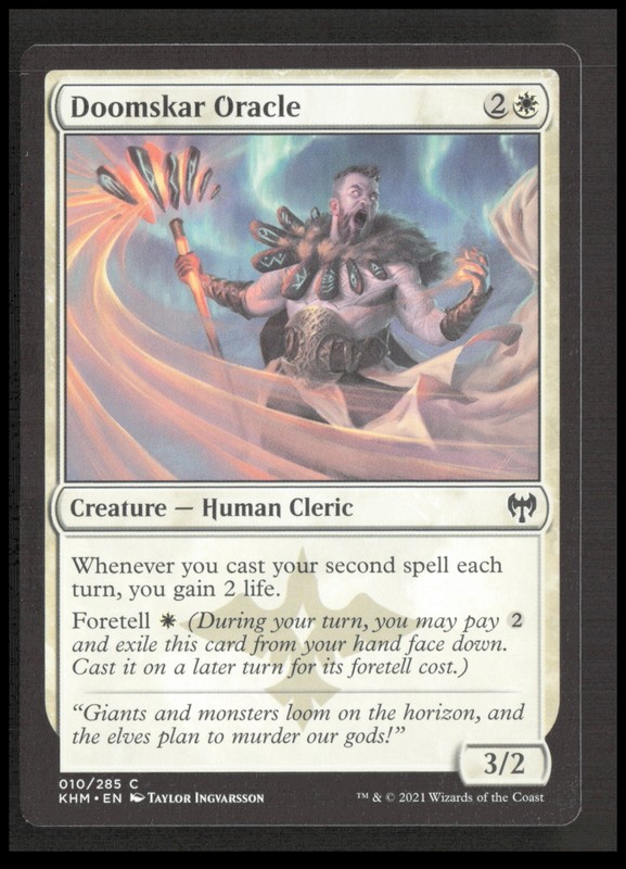 MTG Doomskar Oracle 10 Common Kaldheim Card CB-1-2-A-35