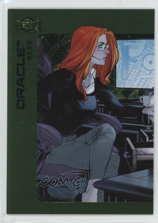 2025 Skybox Metal Universe Batman Lime Green FX 31/175 Oracle #10 10wx