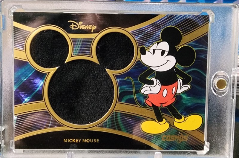 Disney Mickey Mouse 2025 Kakawow Cosmos Doll Festival Patch Trading Card 15/155